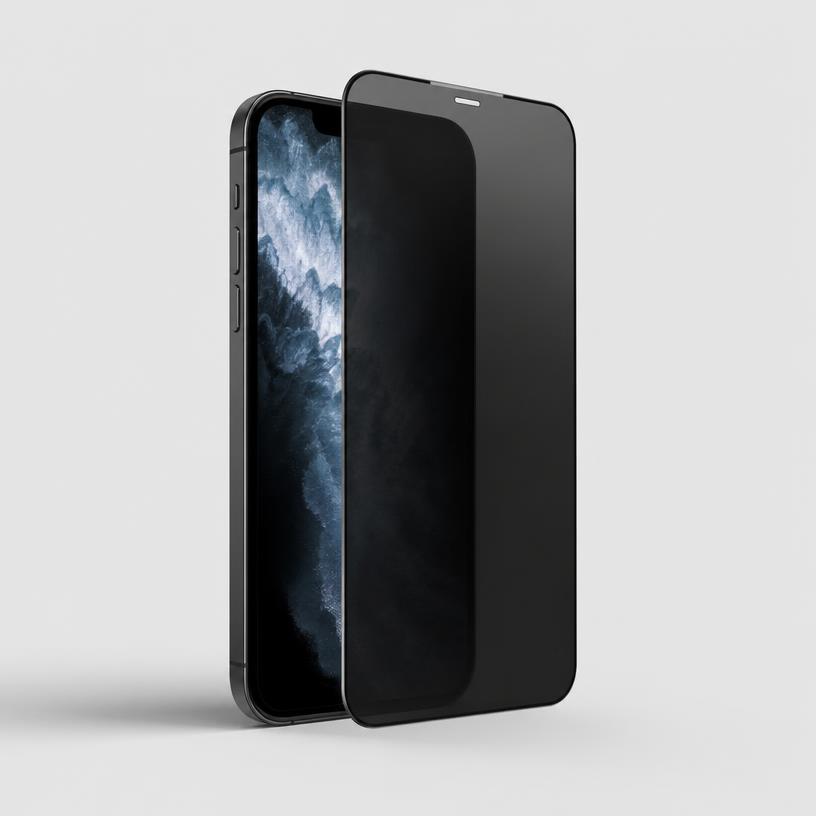 Privacy anti-spy screen guard glass
